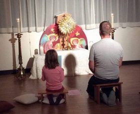 Le plus beau moment partagé avec ma fille en 6 ans et demi fut un moment de silence mais de profonde communion, à trois. 