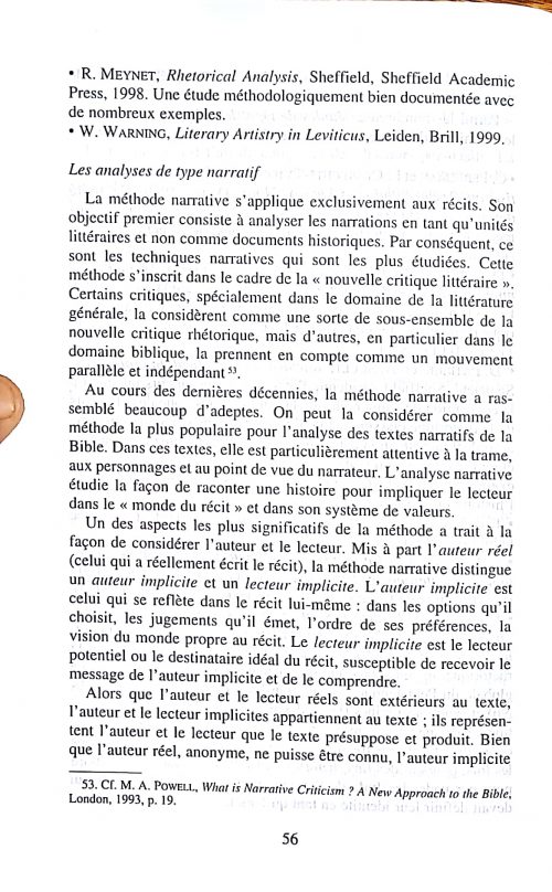 Comment lire le Pentateuque, de Félix Garcia Lopez, est une oeuvre sérieuse et complète qui ose une présentation à la fois synthétique et historique du document fondateur de la Bible. 