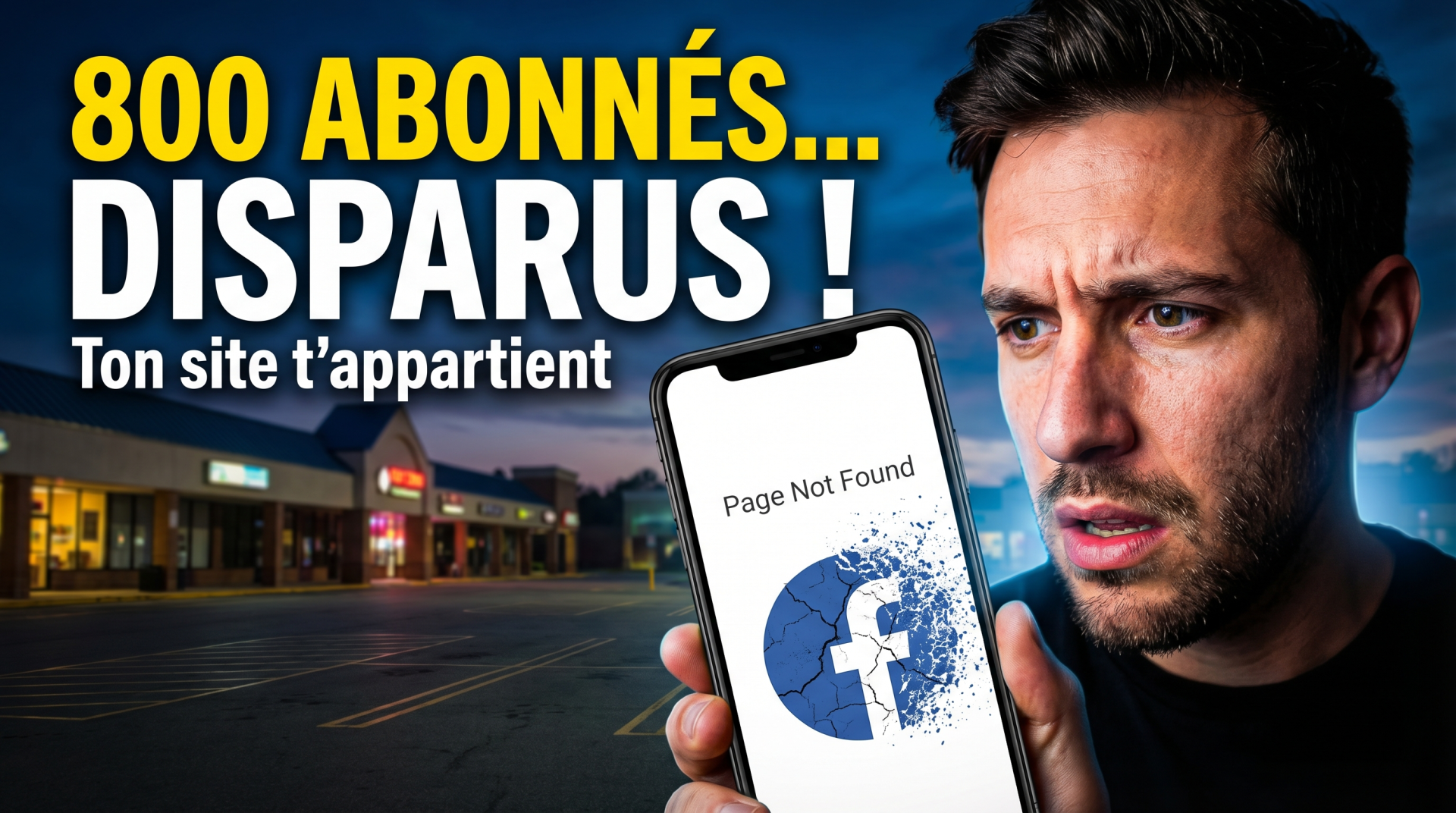 Page Facebook disparue illustrant la perte d’une communauté en ligne