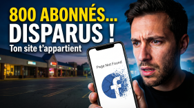 Page Facebook disparue illustrant la perte d’une communauté en ligne